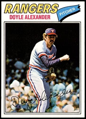 1977 Топпс # 254 Дойл Александър Тексас Рейнджърс (Бейзболна картичка) Ню Йорк/Mount Рейнджърс