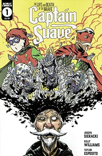 На живот и смърт смел капитан Суэйва, # 1 VF / NM ; Скаут комикс
