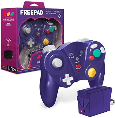 Безжичен контролер CirKa FreePad за GameCube (лилаво)