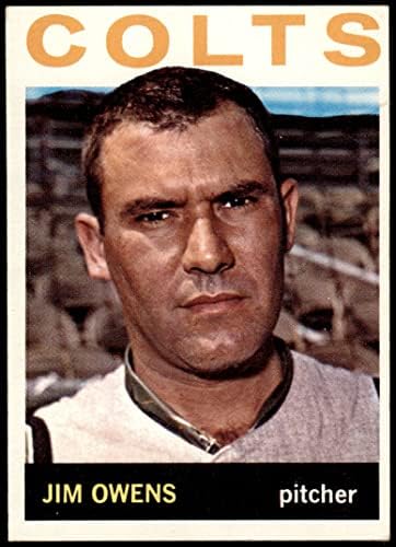1964 Topps # 241 Джим Оуенс Хюстън Колт 45s (Бейзболна картичка), БИВШ Колт 45s