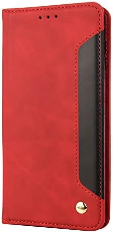 Флип-надолу капачката Mavis's Дневник, Съвместима с Samsung Galaxy S23 Plus, една Чанта-портфейл с държач за карти, държач, Магнитен калъф-награда от Мека кожа, за мъже и жени (Зеле