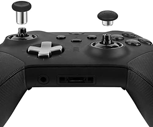Метални джойстици за Xbox Elite Series, Аксесоари за 2-те основни контролери, Сменяеми Магнитни бутони В комплекта са включени 4 сменяеми магнитни джойстик, 4 пускови бутони