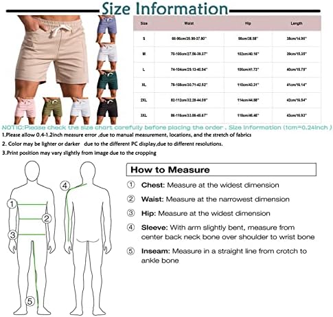 SAXIGOL 2023 Шорти Голям Размер за Мъже Свободен Намаляване на съвсем малък Модерни Спортни Панталони с Джоб Оверсайз Летни Ежедневни Панталони