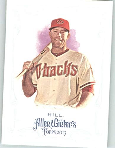 2013 Бейзболна картичка Topps Allen и Ginter #32 Aaron Hill Дайъмъндбекс MLB NM-MT