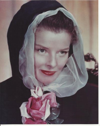 Снимка на Катрин Хепбърн размер 8x10 инча накидке с качулка