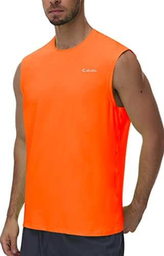 Cakulo Мъжки Спортни Ризи Без Ръкави За Плуване Бързосъхнеща Плажната Техника За Басейна Бягане Спортни Упражнения Майк За Мускулите Голям и Висок