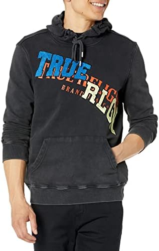 Мъжки Реколта Hoody-пуловер True Religion с качулка