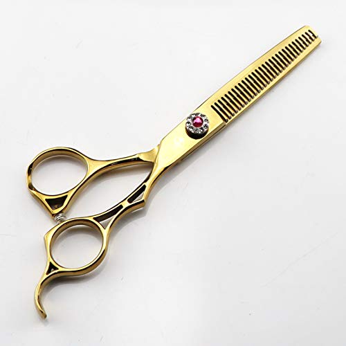 JIESENYU висококачествени Професионални Фризьорски салон 6-инчов Фризьорски ножици От стомана 440C Hair Salon (Филировочные ножици)