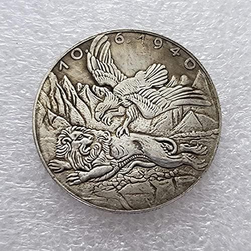 Старинни Занаяти 5 Немски Посеребренных Монети Възпоменателни Монети в чуждестранни Сребърни Долари