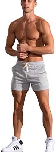 Мъжки 3 Къси Прилепнали Шорти за тренировки във фитнеса Пот Running Exercise Атлетик Lounge Shorts