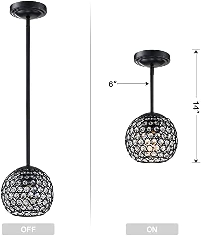 Окачен тавана лампа Sky Designer Indoor 1 Mini Light с Многопластов Хрустальным абажуром, наполовина Вълни за Лоби, Трапезария, Семейна