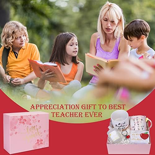 Подаръчни комплекти Vakuny Best Teacher Appreciation - Кошница с подаръци на бала в училище - Подаръци за учителите Жени от студенти