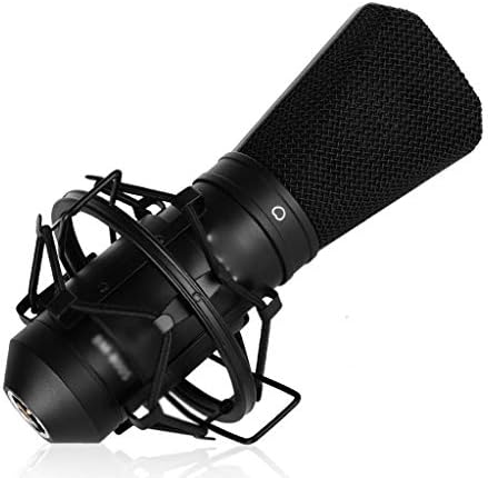 Кондензаторен микрофон GFDFD Професионален Студиен микрофон за запис Компютърно налягане на живо Кондензаторен микрофон с покритие от