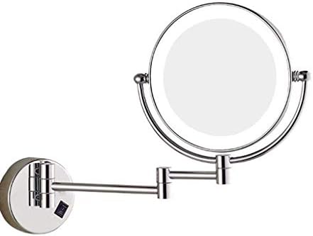 Тоалетен Огледало FUTENI, Огледало За грим, Тоалетен Огледало, Стенни Огледала За Бръснене в Банята, Увеличително и Обичайно Двустранно