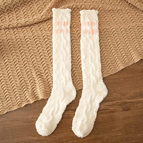 Зимни Чорапи до средата на прасците, Подарък Чорапи, Чорапи, Меки Домашни Зимни Дамски Чорапи, Килим, Топлина За възрастните, Големи,