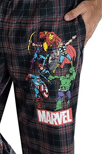 Мъжки Реколта Издържат Отмъстителите на Marvel comics, Изпъстрен Панталони за почивка, Пижамные Панталони