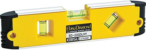 Ниво на EBISU G-Директор с суперсильными магнити [Жълт] ЕД-20GDLMY (внос от Япония)