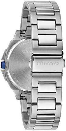 Мъжки кварцов часовник Caravelle от Bulova Sport, Неръждаема стомана, Сребрист цвят (Модел: 43B170)