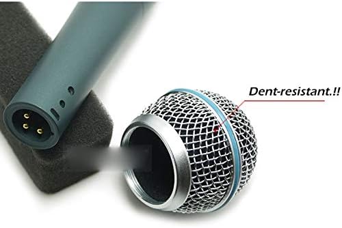 GFDFD Професионален Суперкардиоидный Динамичен Жични микрофона, за Изпълнение на Живо Пеене на Караоке Подкаст Сценична студио