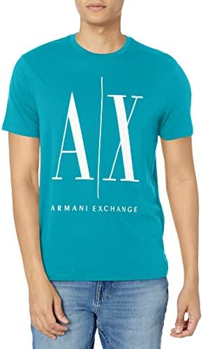 Тениска с кръгло деколте и голямо лого на Armani Exchange 90-те години.