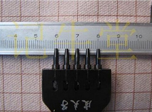 CHENGYIDA качеството 1 Комплект Кръгли дыроколов От кожата си САМ Tool, Перфоратор за бродерия (разстояние 4 мм, диаметър на отвора от