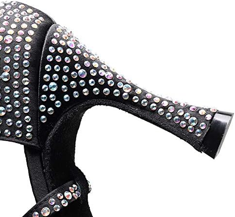 Женски обувки за латино танци GANG, професионални обувки за танци балната зала, сватбени обувки за танци с кристали, танци, обувки за