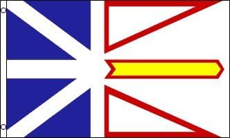 Флаг на канадската провинция Нюфаундленд и Лабрадор