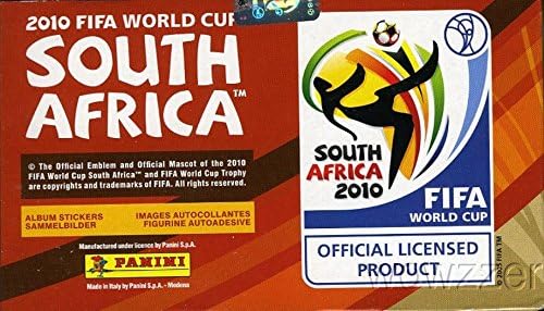 2010 Панини на световното Първенство по футбол FIFA Абсолютно Масивна Запечатанная Фабрика Кутия за етикети с 100 и с малко пари и 500